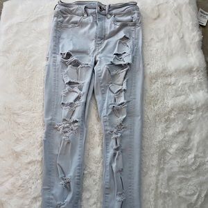 American eagle ripped jeans